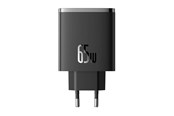 Mobiel - Adapters & Opladers - Baseus Wall charger OS-Cube Pro 2xUSB-C + USB 65W (black) - P10152301113-00