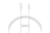 USB-kabel - Baseus Cable USB do USB-C Superior 100W 1m (white) - P10320102214-01