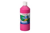 Creatief spelen - Creall Transparent Paint Pink 500ml - 23030