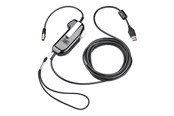 Kabelgoot, Kabelhoes & Kabelbinders - Poly - PTT (push-to-talk) headset adapter for headset - monaural no serial - TAA Compliant - 8K712AA#AC3