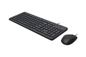 Toetsenbord - HP 150 - Keyboard and mouse set - Engels - Zwart - 240J7AA#ABB