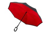 Vrije tijd & Reizen - Impliva RU-6 Inside Out Umbrella 107 cm - Red - RU-6-PMS BLACK 6C/PMS 199C