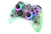 Gaming accessoires - Deltaco Transparent RGB - Wireless Controller - Android - GAM-149-T