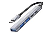 USB hub - Sandberg USB-C Multi-USB Hub USB hub - 5 - Zilver - 336-50