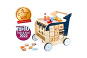 Speelgoed voor baby's - Small Foot - Wooden Activity Walker Whale - 11608