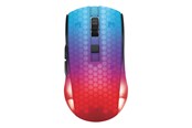 Muis - Deltaco GAMING DM320 Transparents RGB Wireless - Gaming muis - 6 knoppen - Zwart - GAM-145