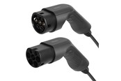 Elektrische auto oplader - Deltaco E-Charge cable type 2 - type 2 3 phase 16A Spiral 3M/5M - EV-3215-S