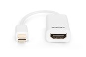Beelscherm- en tv-kabel - DIGITUS Mini DisplayPort til HDMI Adapter - 0.15m - AK-340411-001-W