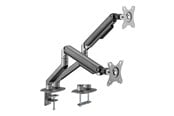 Monitorbevestiging - Gembird Monitor Arm - Adjustable arm 2-display 17"-32" Space Grey - MA-DA2-05