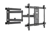 Muurbevestigingen, AV-bevestigingen & AV-meubels - Gembird WM-80ST-05 mounting kit - for LCD TV - full motion - black - Max 50 kg - recommended for 80" - WM-80ST-05
