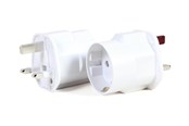 Kabels - diversen - Gembird Cablexpert - power connector adaptor - 3-pole to CEE 7/4 - A-AC-EUFUKM-01