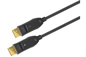 Beelscherm- en tv-kabel - Pro 2.0 Optical DisplayPort - Hybrid - Beelscherm- en tv-kabel - 10m - Zwart - 4040849648663