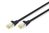Netwerk - kabel - DIGITUS CAT 6A S-FTP - 7m - Zwart - 7m - DK-1644-A-070/BL