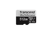 Geheugenkaart - Transcend 340S MicroSD/SD - 160MB/s - 512GB - TS512GUSD340S