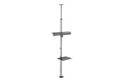 Muurbevestigingen, AV-bevestigingen & AV-meubels - Deltaco Floor-to-ceiling mount for most 37” to 70” TVs and screens - Max 30 kg - recommended for 70" - ARM-0455