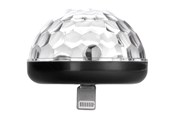 Mobiel - Overige accessoires - Kikkerland Black Phone Disco Light - US173-BK-EU