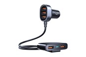 Mobiel - Adapters & Opladers - Joyroom Car charger JR-CL03 5-Port USB (black) - JR-CL03