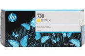 Inkt, toner en verbruiksartikelen - HP 738 / 676M8A - Yellow Ink - 676M8A