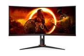 Scherm - 34" AOC CU34G2XP/BK - 3440×1440 (UWQHD) - 180 Hz - VA - CU34G2XP/BK