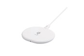 Mobiel - Adapters & Opladers - Deltaco Wireless charger 10 W USB-C Qi certified white - QI-1039