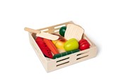 Doen-alsof spelen - Melissa & Doug Cutting Food - Wooden Play Food - 487