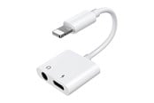 Kabels - diversen - Joyroom Audio Adapter 3.5mm  S-Y104 (white) - S-Y104 3.5mm