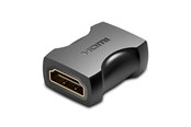 Kabels - diversen - Vention HDMI (female) to HDMI (female) Adapter AIRB0 4K 60Hz (black) - AIRB0