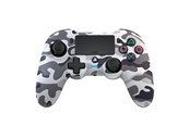 Gaming accessoires - NACON Dualshock 4 V2 Controller Asymmetric - Camo Grey - Wireless Controller - Sony PlayStation 4 - PS4OFPADWLCAMOGREY