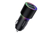 Mobiel - Adapters & Opladers - Joyroom Car Charger JR-CL10 2x USB 4.8A (black) - JR-CL10