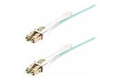 Netwerk - kabel - StarTech.com 3m (10ft) LC to LC (UPC) OM4 Multimode Fiber Optic Cable - patch cable - 3 m - aqua - Groen - 3m - 450FBLCLC3PP