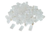 Netwerk - kabel - Gembird Cablexpert network connector - Transparent - LC-8P8C-002/100