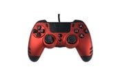 Gaming accessoires - Steelplay MetalTech - Red - Wired Controller - Sony PlayStation 4 - JVAMUL00151