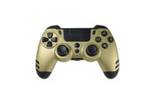 Gaming accessoires - Steelplay MetalTech - Gold - Wireless Controller - Sony PlayStation 4 - JVAMUL00155