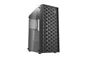 Case - Darkflash Computer case DK351 + 4 fans (black) - Case - Miditower - Zwart - DK351 Black