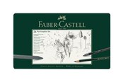 Schrijf- en tekengerei - Faber-Castell PITT GRAPHITE - pencil crayon and paint brush set - 2B 2H 3B 4B 6B 8B 9B B HB - 4005401129745