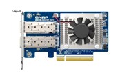 Netwerk-adapter (netwerkkaart, printserver, enz.) - QNAP QXG-25G2SF-E810 - network adapter - PCIe 4.0 x8 - 25 Gigabit SFP28 x 2 - QXG-25G2SF-E810