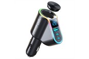 Mobiel - Adapters & Opladers - Joyroom fast car charger 4in1 USB-A QC3.0 / 2xUSB-C PD 150W black (JR-CL21) - JR-CL21