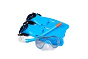Spelen met water - ASG Snorkel Set Junior Blue M - ASG3004BLUEM