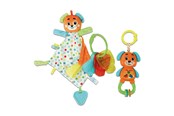Pop, teddybeer en materiaal - Clementoni Baby - Puppy Gift Set - 17804