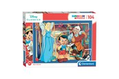 Puzzels - Clementoni Puzzle Disney - Pinocchio 104st. Vloer - 25749
