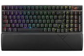 Toetsenbord - ASUS ROG Strix Scope II 96 Wireless - US - Gaming toetsenbord - Engels (US international) - Zwart - 90MP037A-BKUA01