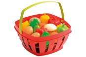 Speelgoed - Ecoiffier 100% Chef Fruit and Vegetables in Basket - 966