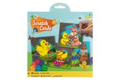 Creatief spelen - Grafix Scratch art Easter 4pcs. - 810038