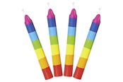 Keuken accessoires - Goki Candles Rainbow 10 pcs. - 60860