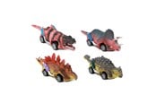 Speelgoedauto - Toi-Toys World of Dinosaurs Dino Pullback Car 4 pcs. - 35143A
