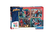 Puzzels - Clementoni Puzzles Marvel Spiderman 4in1 Vloer - 21515