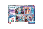 Puzzels - Clementoni Puzzles Disney Frozen 4in1 Vloer - 21518
