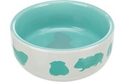 Knaagdieren - Trixie Keramische voerbak voor kleine dieren Assortieerde kleuren Cavia's 250ml 11cm - TX60732