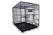 Honden - Active Canis Reis hondenautokooi Medium L77 W48 H57 Cm Zwart - T6860M