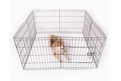 Honden - Active Canis Puppyren en hondenren 122x122x61cm - T6845